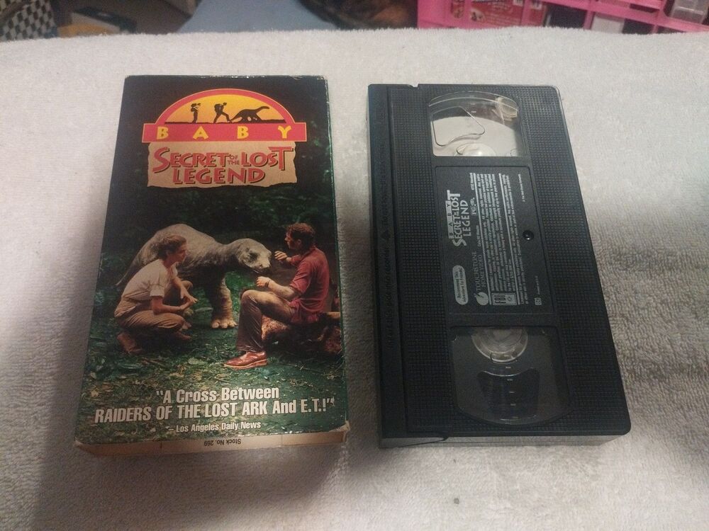 Baby: Secret Of The Lost Legend (VHS 1985) Disney Sean Young